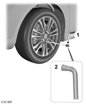 Dépose d'une roue