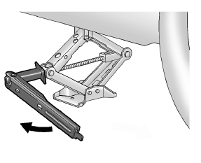 Cric à tête hexagonale illustré, cric losange semblable