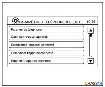 Raccordement d'un appareil BluetoothMD