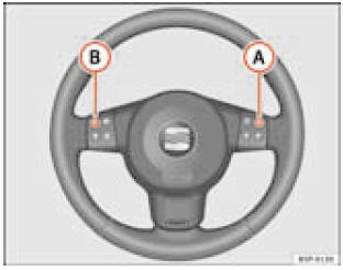 Commandes au volant version Audio