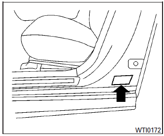 Étiquette d'homologation FMVSS/NSVAC