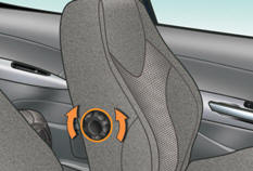 Position tablette du siège passager avant