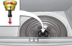 - Remettez en place le boîtier support au centre de la roue et clipez-le.